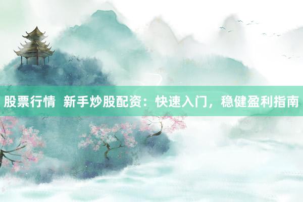股票行情  新手炒股配资：快速入门，稳健盈利指南