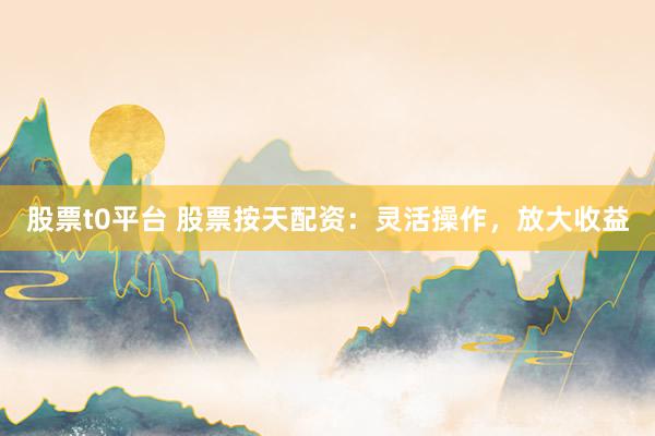 股票t0平台 股票按天配资：灵活操作，放大收益